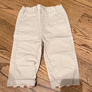 Burberry Kids Casual Light Tan Trousers